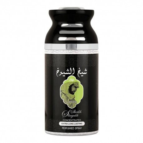 DESODORANTE LATAFFA SHEIKH BLACK 250ML
